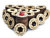  D&D 5E Inspiration Coin Tokens Laser Cut Wood (Set of 9) Perfect for Pathfinder, RPG and Board Game 