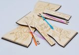 Purl Bracelet Loop Maker 2PCS Mini Tapestry Loom Board Wood Laser Cut, Lightweight and Portable - Easy Weaving Tool Kit for Knitting Lovers
