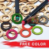 D&D Condition Rings 106 PCS Wooden Status Effect Markers in 29 Conditions Great DM Tool for Dungeons & Dragons, Pathfinder and RPG Miniatures