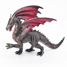 D&D Dragon Miniature Pre-Painted 7.5  Long 28mm Scale Monster Mini Model for Dungeons and Dragons, Pathfinder or Any Tabletop RPG