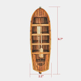 Rowboat Set of 2 Wood Laser Cut with Color Printing Boat Terrain Map for Dungeons and Dragons, Pathfinder, D&D and Tabletop RPGs