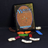 MTG Ability, Loyalty and +1/+1 Counters Set of 194 Wood Keyword, Magic Tokens Compatible with Magic The Gathering