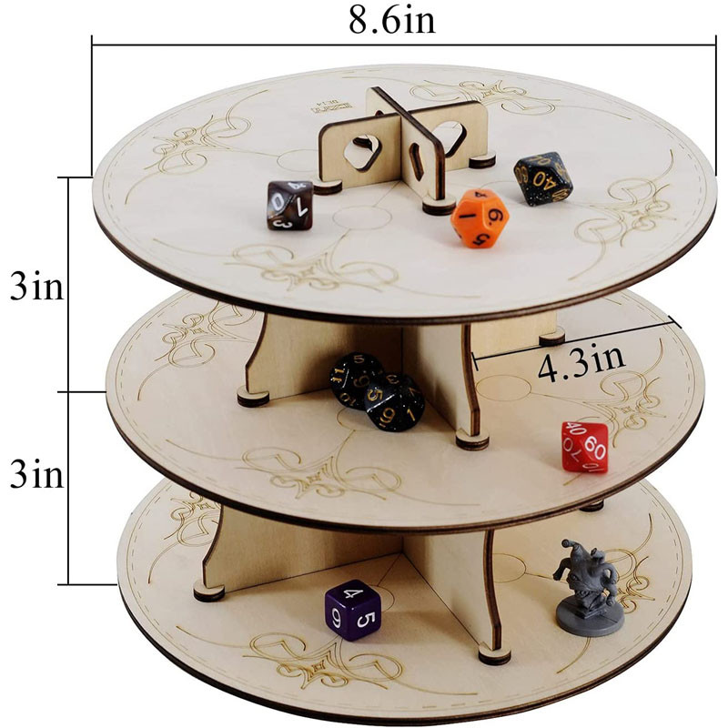 Pressure Pot Dice Rack Wooden EasyAssemble Shelves, Pressure Pot Stand