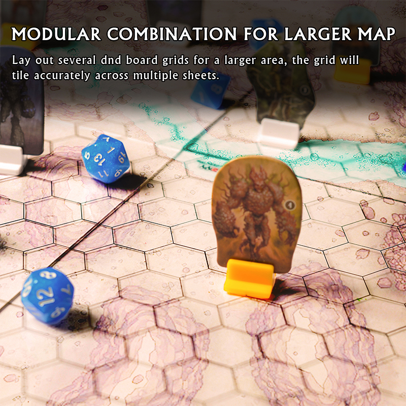 CZYY Acrylic Game Mat 1 Square Grid Overlay Set of 2, 6x8 Battle Map  Board Clear & Durable - Great for Dungeons and Dragons, Pathfinder and  Other