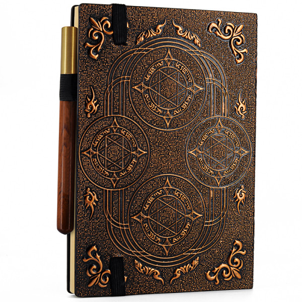 DND Campaign Journal with 3D Cthulhu Embossed Leather Cover - 200 Blank ...