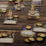 Chaos Tokens Compatible with Arkham Horror The Card Game Wood Laser Cut Full Core Pack of 44