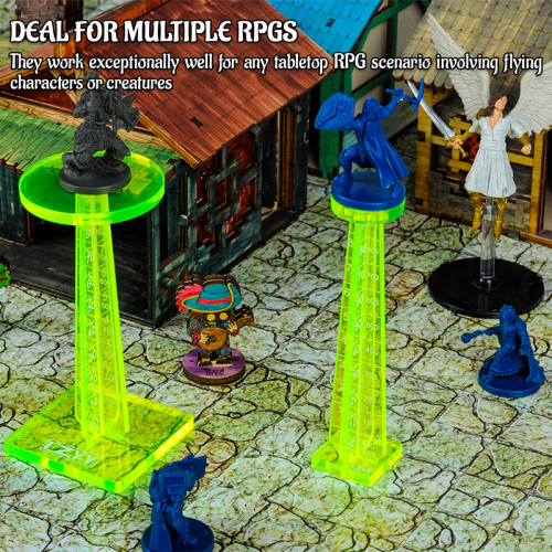 Dnd Riser Tabletop RPG Combat Level Riser Dnd Terrain Kalami 2 Sets Flying ...