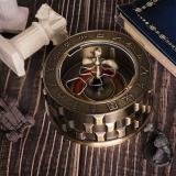 CZYY Roulette Dice - 7-in-1 Metal Spinner Dice Set, Unique Spinning Dice, Desk Fidget Gadget - Cool DND Role Playing Dice, Gift & Accessories for D&D, Tabletop RPG, Board Game