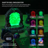DND Glowing Portal Resin Miniature with Color-Changing LED Lights - Magic Portal Terrain, RPG Scenery for Tabletop Wargaming, Dungeons & Dragons and Warhammer