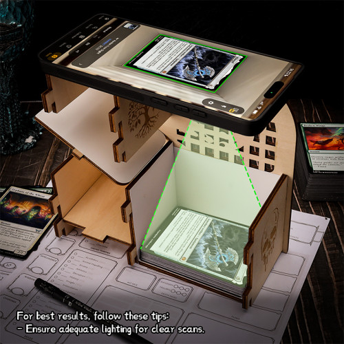 best mtg card scanner Card Scanner Pro Max–Card Scanner Stand for MTG & TCG, Scan Sleeved &