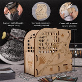 CZYY Card Scanning Stand for MTG - Laser-Cut Wood Scanstand for TCG Cards, Quickly Scan & Price Check with ManaBox Card Scanner App, Perfect Card Scanner Assistant & MTG Accessories
