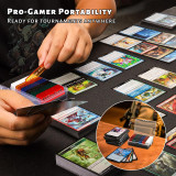 Ability Used Markers Set - 30 PCS Acrylic Counters with Blank Custom Tokens for Card Game Players - TCG Accessories for Tracking Game State, Damage, Effects