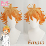 Anihut Emma Cosplay Wig Anime Yakusoku no Neverland Women Orange Cosplay Wig 63194 Emma Cosplay