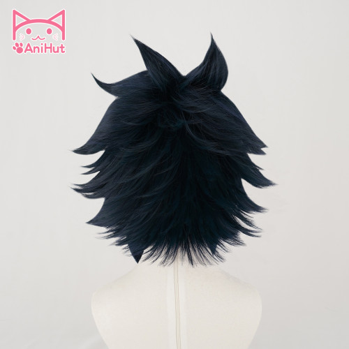 Anihut Anime My Hero Academia Tamaki Amajiki Cosplay Wig Boku No Hero Academia Cosplay Big 3 Tamaki Amajiki 28cm 11in Blue Wigs