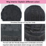 AniHut RWBY Black Blake Belladonna Wavy Wig Heat Resistant Synthetic Cosplay Hair Anime RWBY Black Cosplay Wig