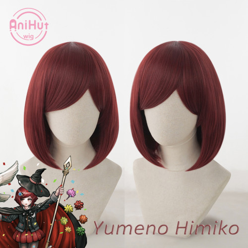 Yumeno Himiko Wig Danganronpa Cosplay Synthetic Heat Resistant Women Red Hair Yumeno Himiko Hi i'm himiko yumeno on this twitter account! evk1jxiwfj5lwm