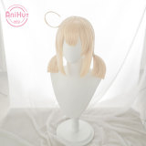AniHut Klee Cosplay Wig Genshin Impact Cosplay Blonde Heat Resistant Synthetic Hair Klee Halloween Cosplay