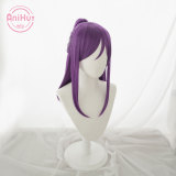 AniHut Seta Kaoru Wig BanG Dream! Hello, Happy World! Cosplay Wig Synthetic Women Purple Bandori Cosplay Seta Kaoru