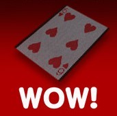 WOW! Card Trick+Spare Sleeve