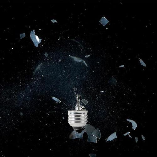 Exploding Light Bulb