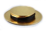 Folding Top Hat (Gold/Silver)