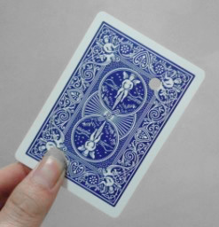 Hole Bicycle Card Magic Tricks HOLLOW 2 Magic Magnifying Close Up Magic Illusion 