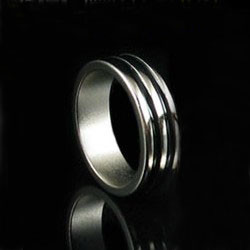 Magnetic Engraved PK Ring (Double Black Ring, 4 Sizes)