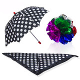 Polka Dot Silk & Umbrella