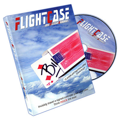 Flightcase (Blue Back, DVD and Gimmick) by Peter Eggink