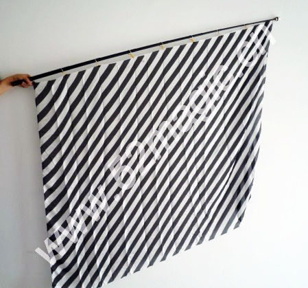 Zebra Silk Production (Black and White, 1.8m*1.4m)