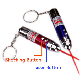 Shocking shop laser pen