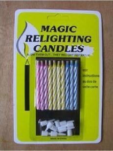 Magic Relight Candles (Pack of 10)