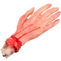 Horror Scary Latex Stump Blood Bloody Cut Hand Joke