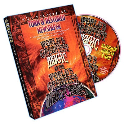 Torn And Restored Newspaper (World Greatest Magic) - DVD