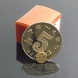 Chinese Jumbo Half Yuan Coin - 3 inch