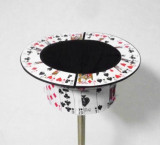 Collapsible Card Top Hat Stand - Side Table