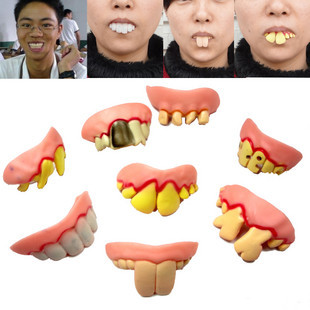 Funny Various Modelling Bucktooth Dentures