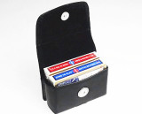 Card Deck Carrier - Leather (Double)