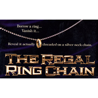 The Regal Ring Chain (DVD and Gimmick) by David Regal