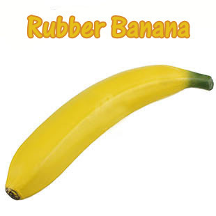 SUMAG Rubber Fake Banana from Empty Hand Imitation Vanishing Appearing  Banana Magic Tricks Stage Gimmick Props Illusion Comedy
