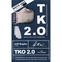 TKO 2.0 Gimmick only (white) by Jeff Kaylor - Trick