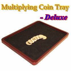 Multiplying Coin Tray - Wood - Deluxe