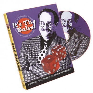 It's The Rules (DICE ROUTINE) by Bob Sheets - DVD