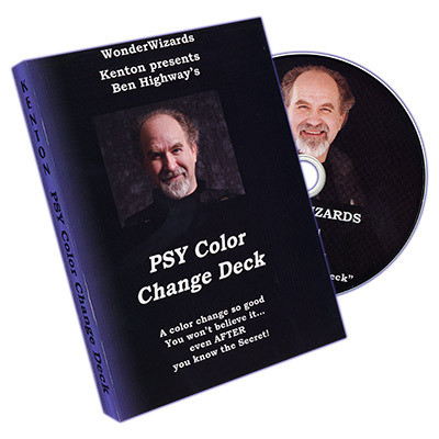Psy Color Change Deck by Kenton Knepper - DVD