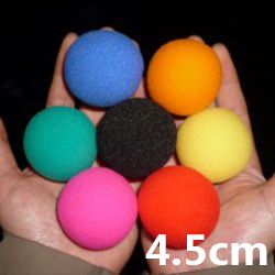 10Stk Super Soft Sponge Ball Schwamm-Kugel Zaubertricks Zauberar 2.5/4.5cm 