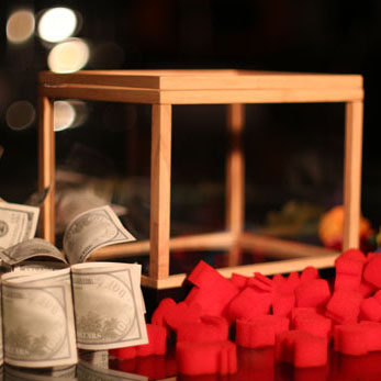 Illusion Money Box Magic Trick China Magic Shop