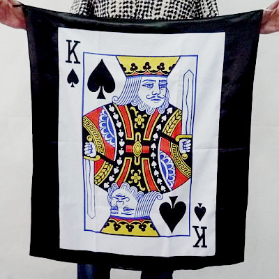Bag to Poker Streamer (Spade K)