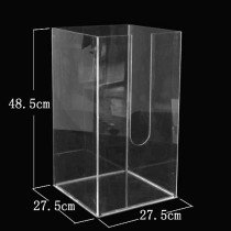 Plexiglas Isolation Chamber for Self Explosion Glass - Large