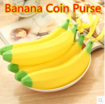 Rubber Coin Purse (Banana Shaped)