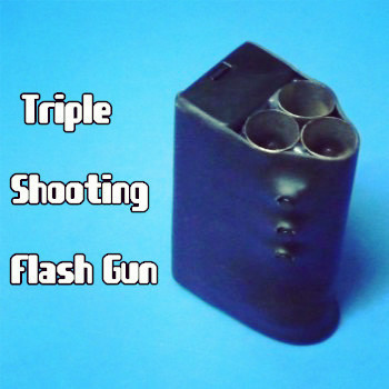 Triple Shooting Flash Gun
